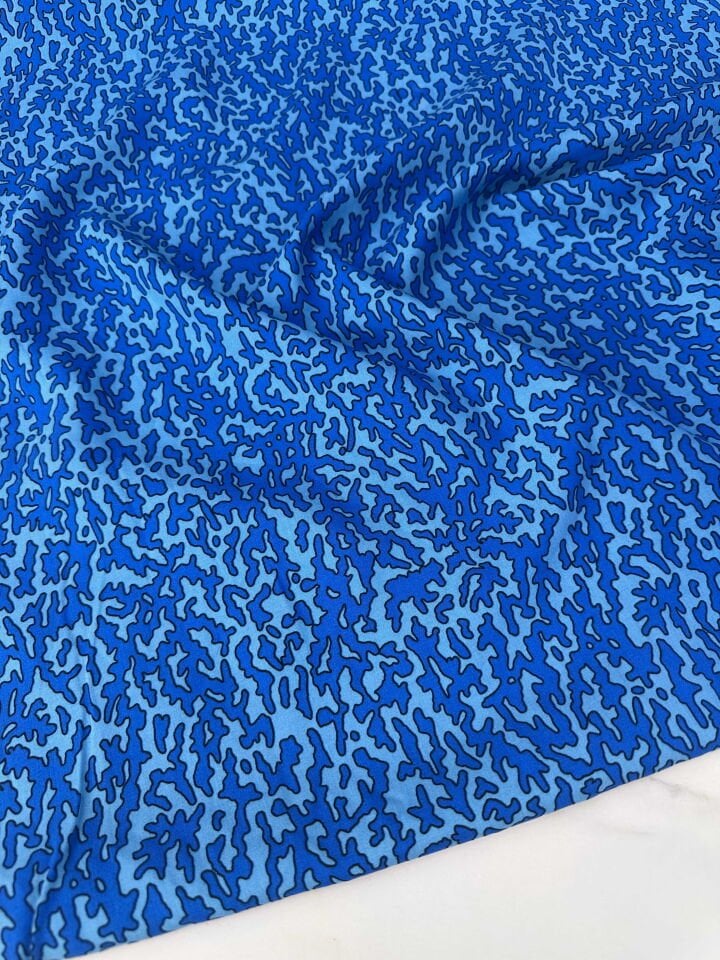 Desenli ipek Viskon Elbise Etek Gömlek Şalvar