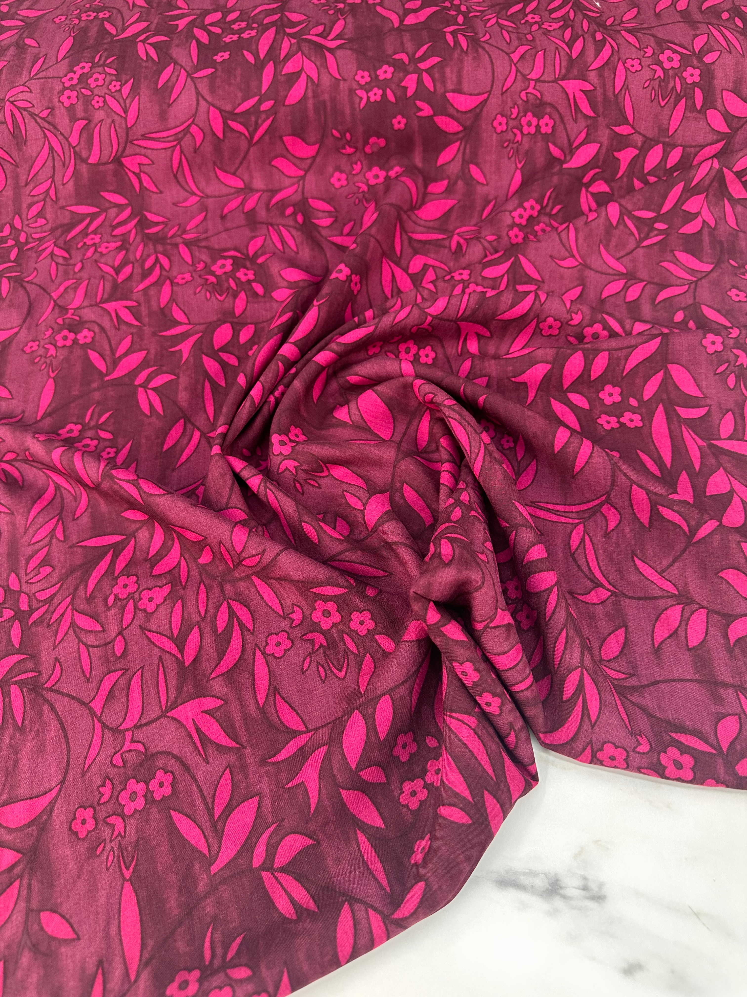 Desenli İpek Viskon Elbise Etek Gömlek Şalvar