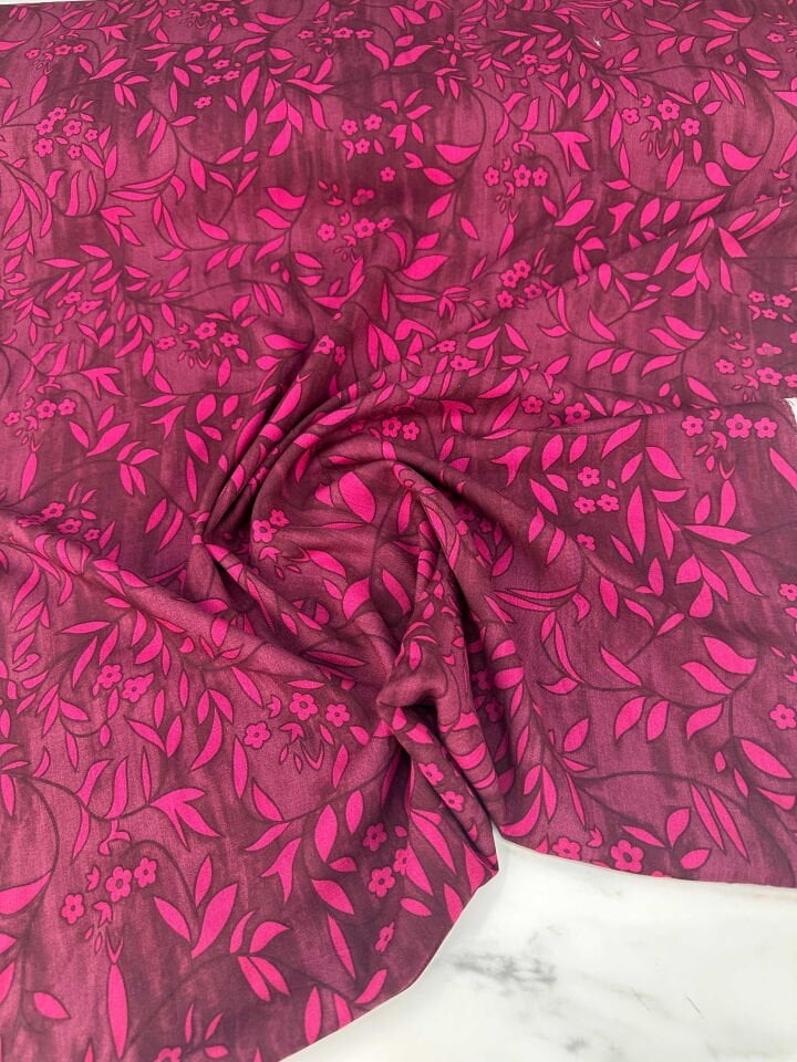 Desenli İpek Viskon Elbise Etek Gömlek Şalvar