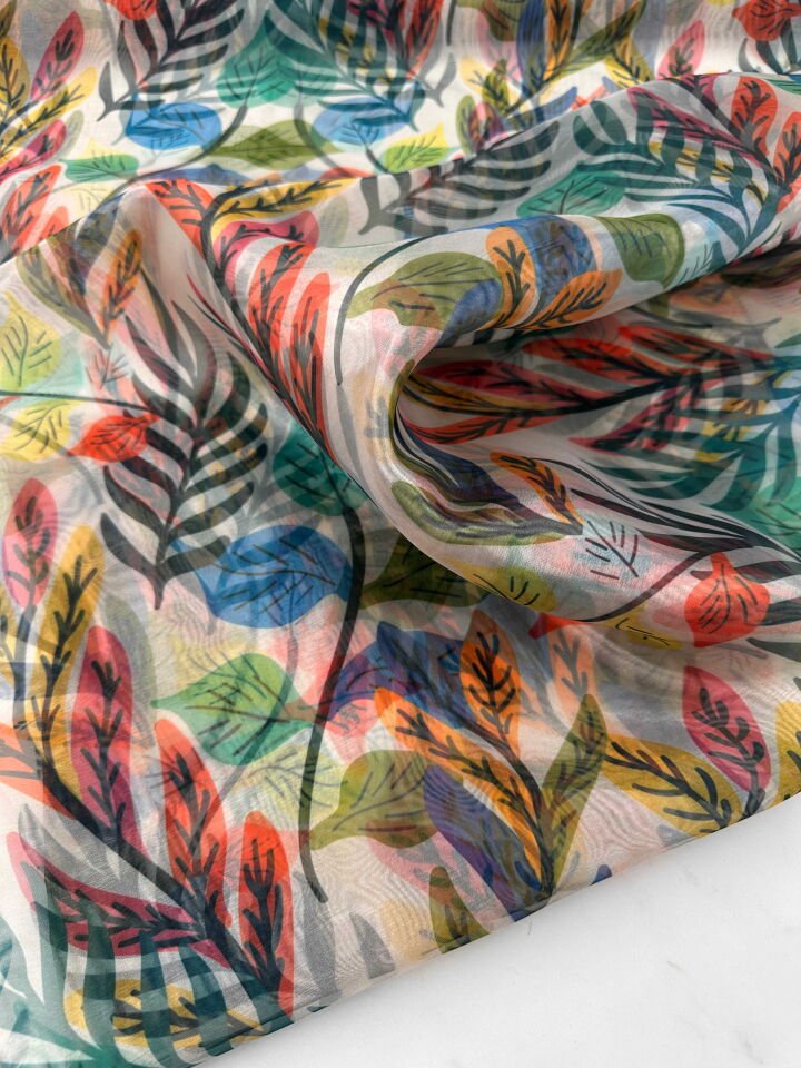 Desenli Organize elbise Etek Gömlek