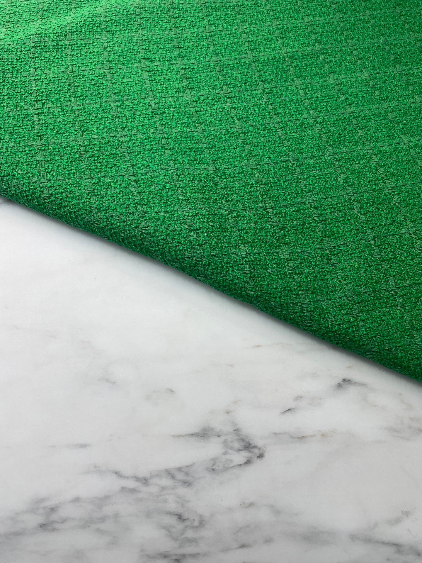 Yeşil Şanel Elbiselik Kumaş