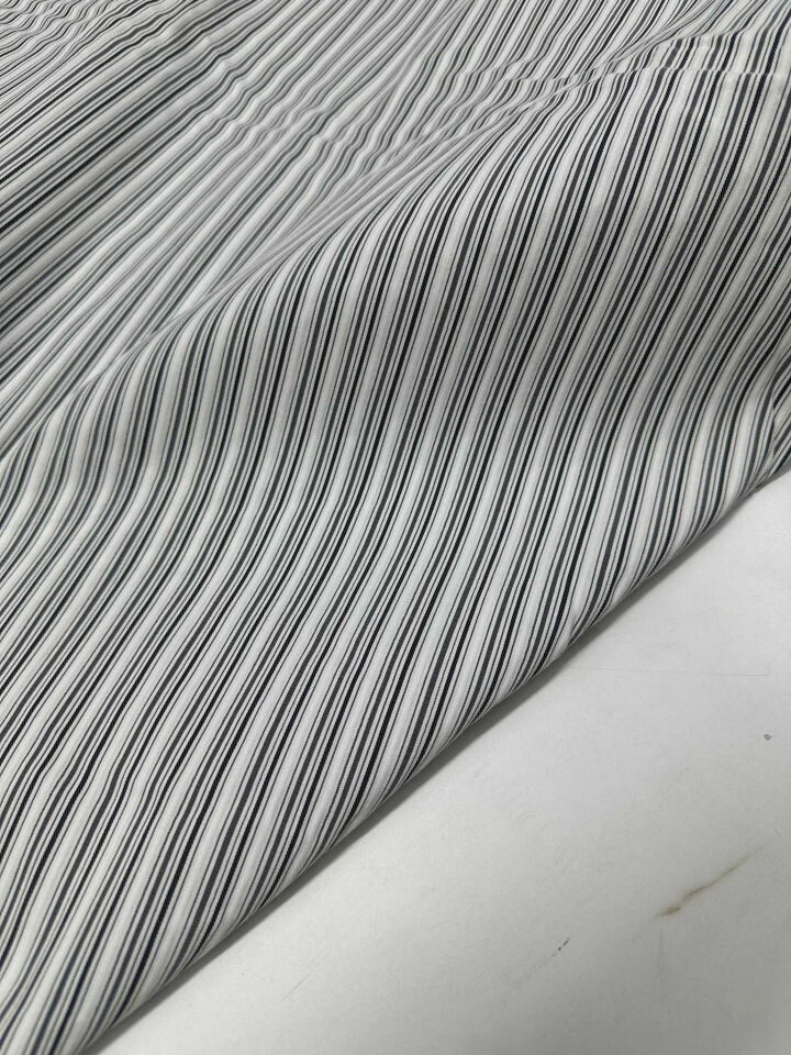Cizgili Poplin