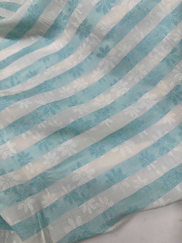 Cizgili Poplin