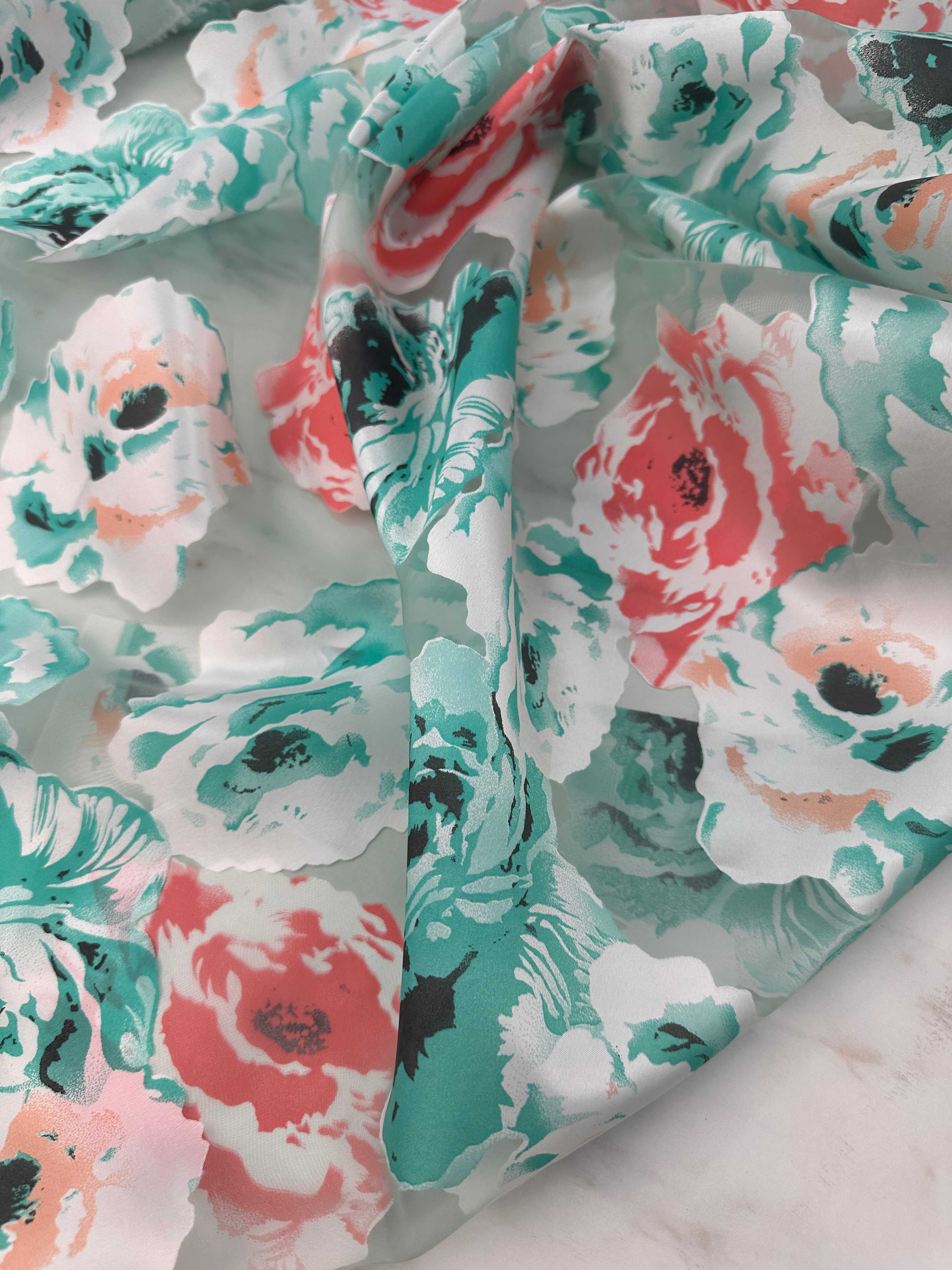 Desenli Organize Kumaş Elbise Gömlek Etek