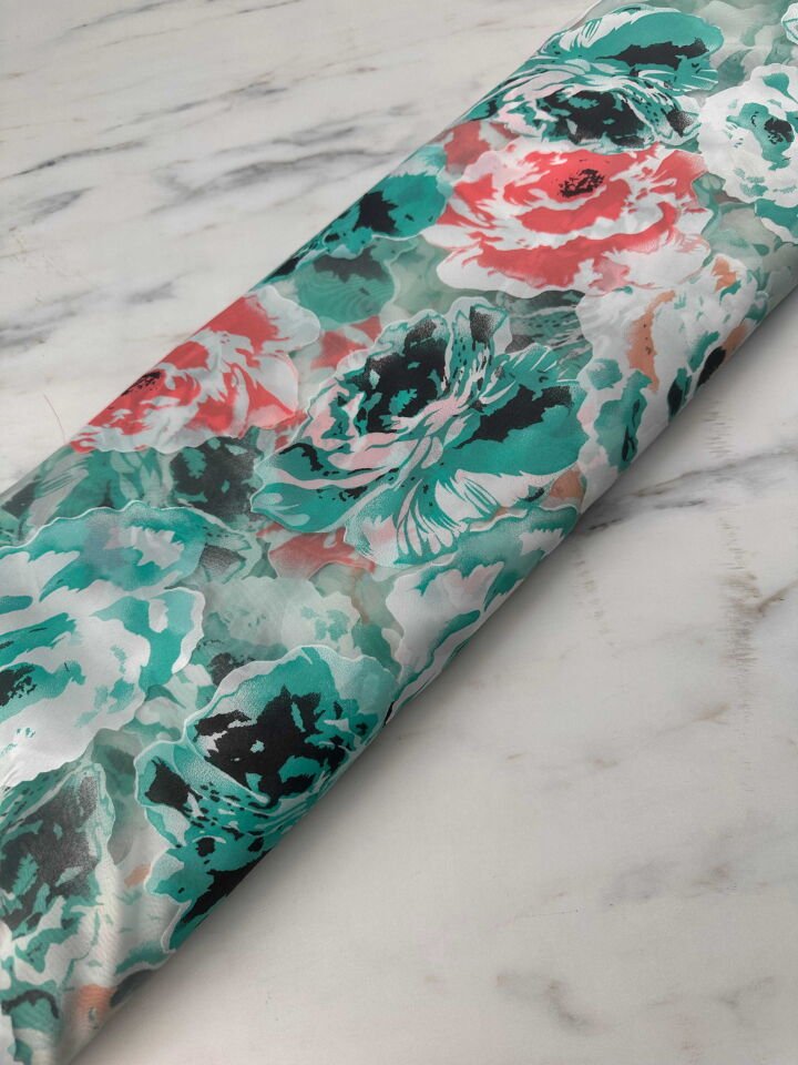 Desenli Organize Kumaş Elbise Gömlek Etek