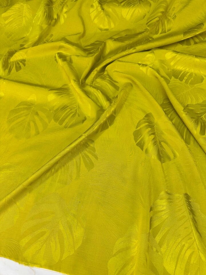 Fantazi Ürün Yag Yeşili Toskana Javanes Elbise Etek Ceket Abaya Şalvar