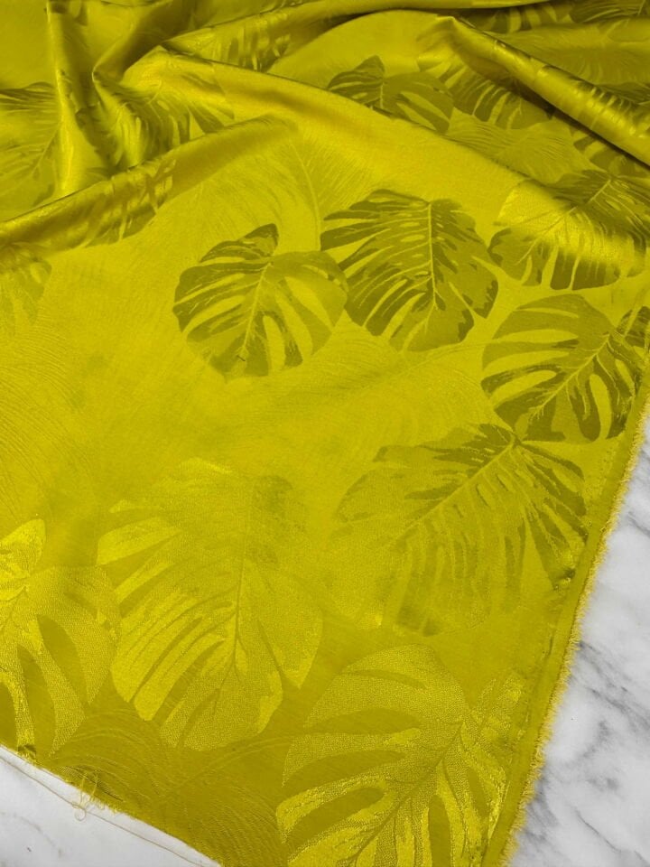 Fantazi Ürün Yag Yeşili Toskana Javanes Elbise Etek Ceket Abaya Şalvar