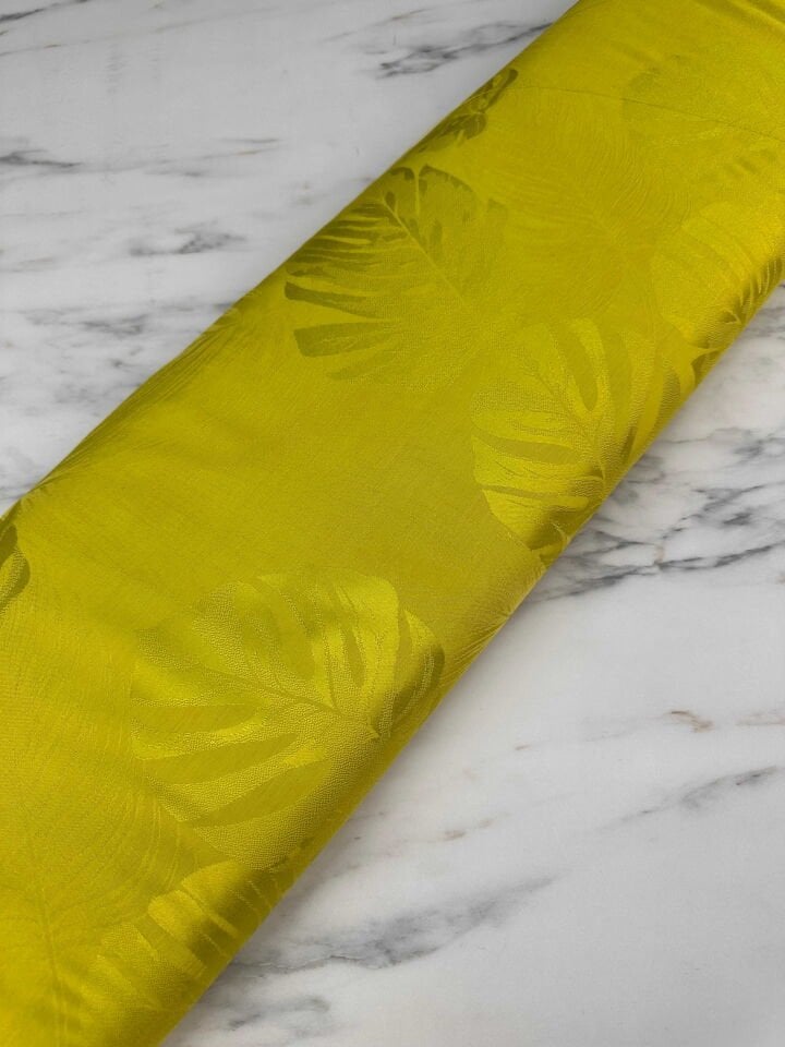 Fantazi Ürün Yag Yeşili Toskana Javanes Elbise Etek Ceket Abaya Şalvar