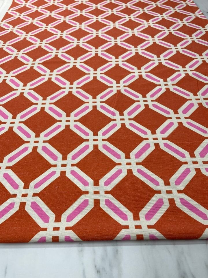 Leo Desen Elbiselik Keten Kumaş