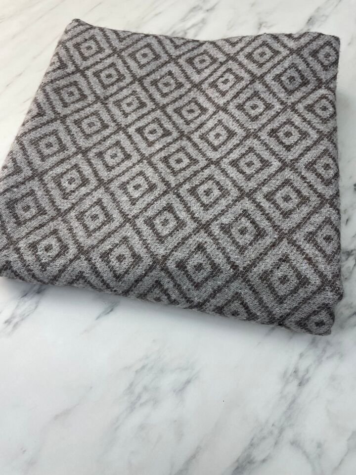 Gri Şanel Elbiselik Kumaş
