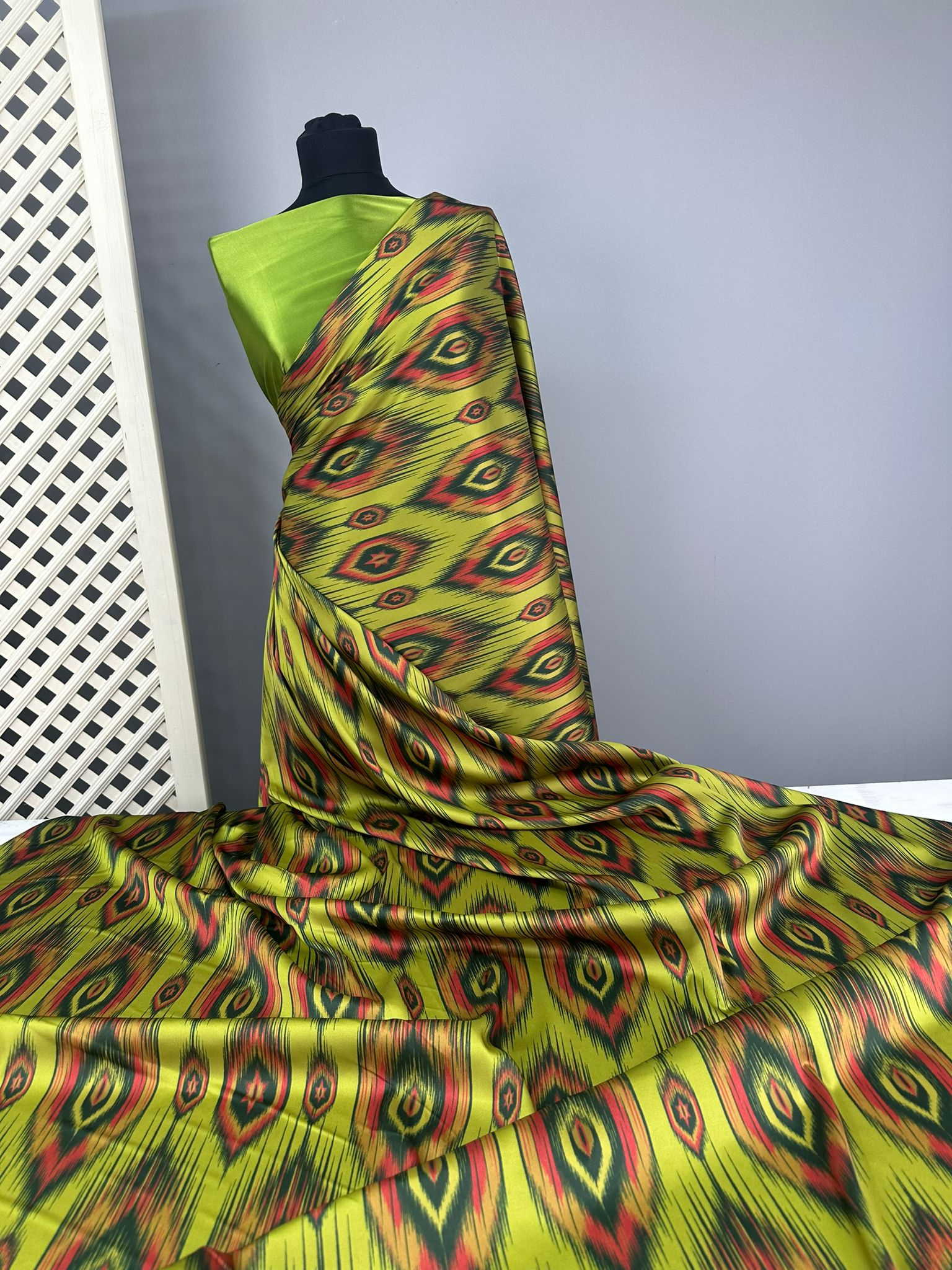 İkat Desen Yöresel Kombin