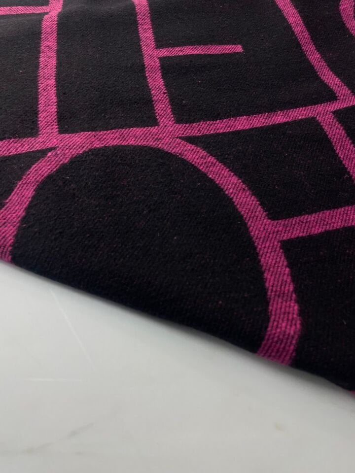 Siyah Şanel Elbiselik Kumaş