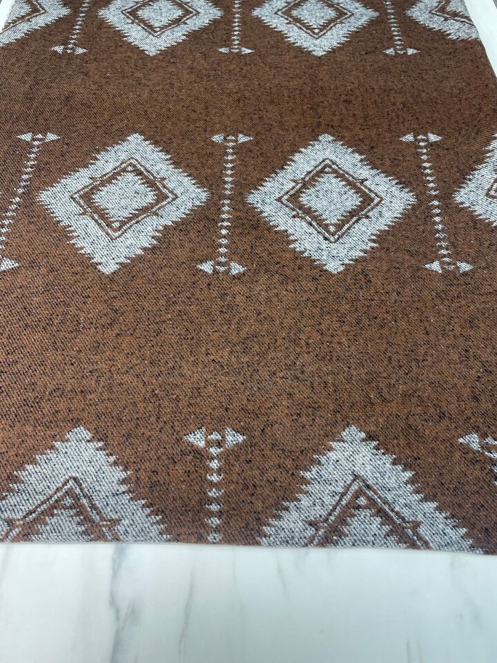 Kahverengi Otantik Şanel Elbiselik Kumaş