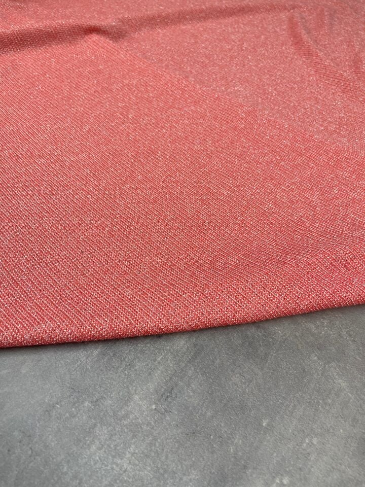 Pembe Elbiselik Triko Kumaş