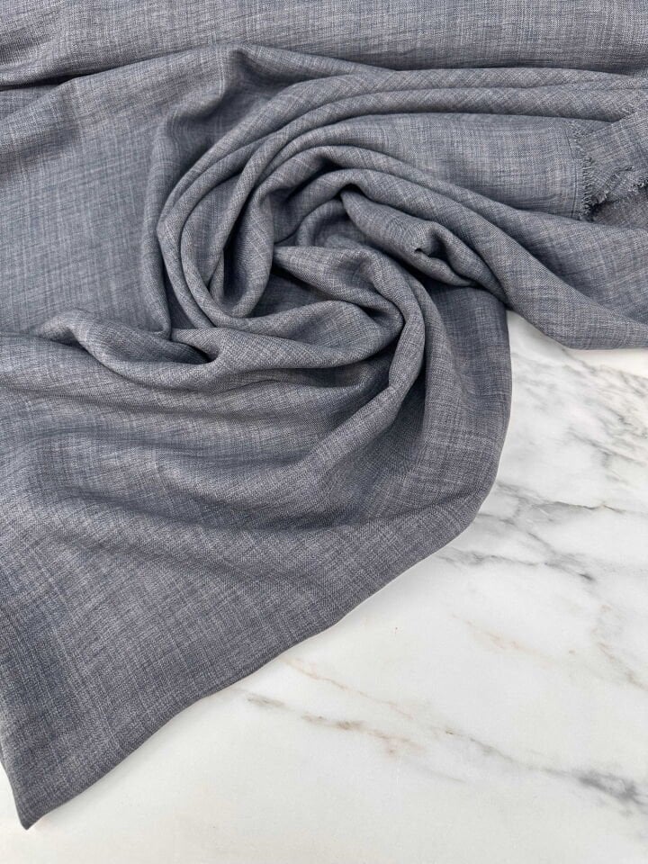 Füme Sofya Keten Elbise Etek Pantolon Ferace Abaya