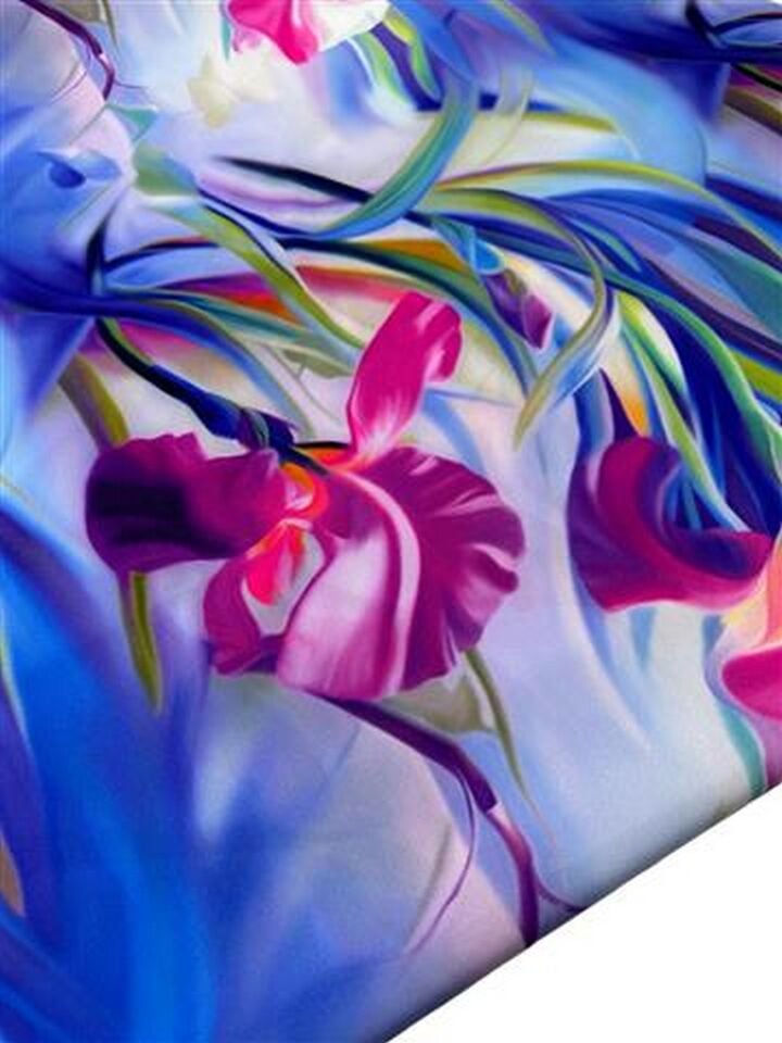 Leo Desen Elbiselik Gömleklik Krep Kumaş