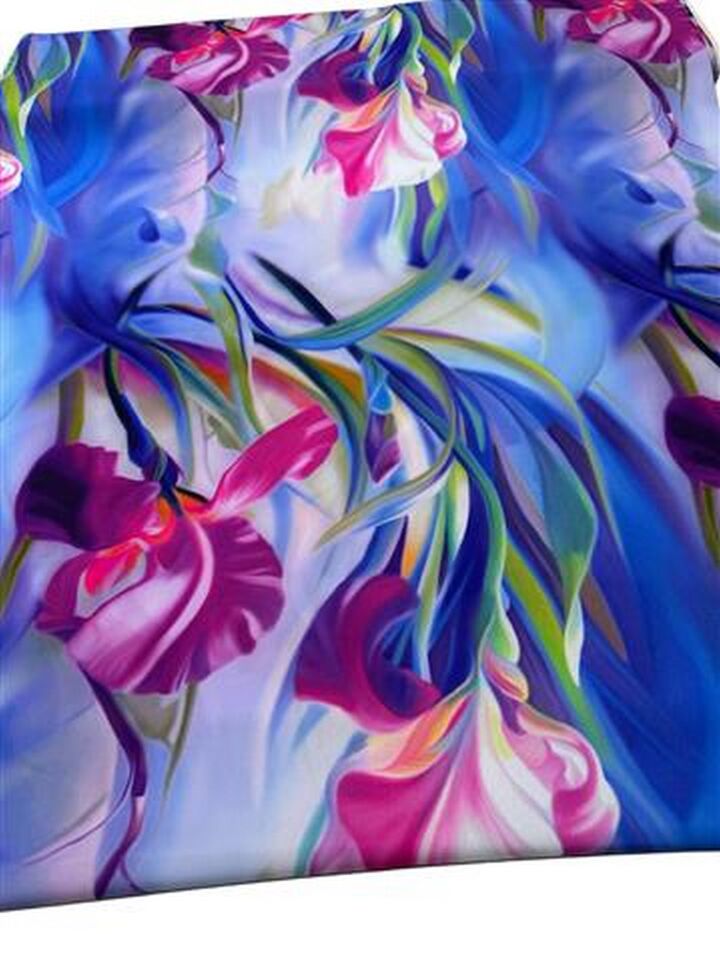 Leo Desen Elbiselik Gömleklik Krep Kumaş