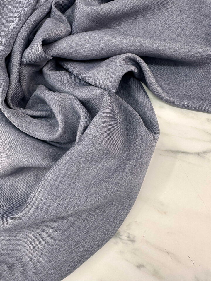 Gri Sofya Keten Elbise Etek Pantolon Abaya
