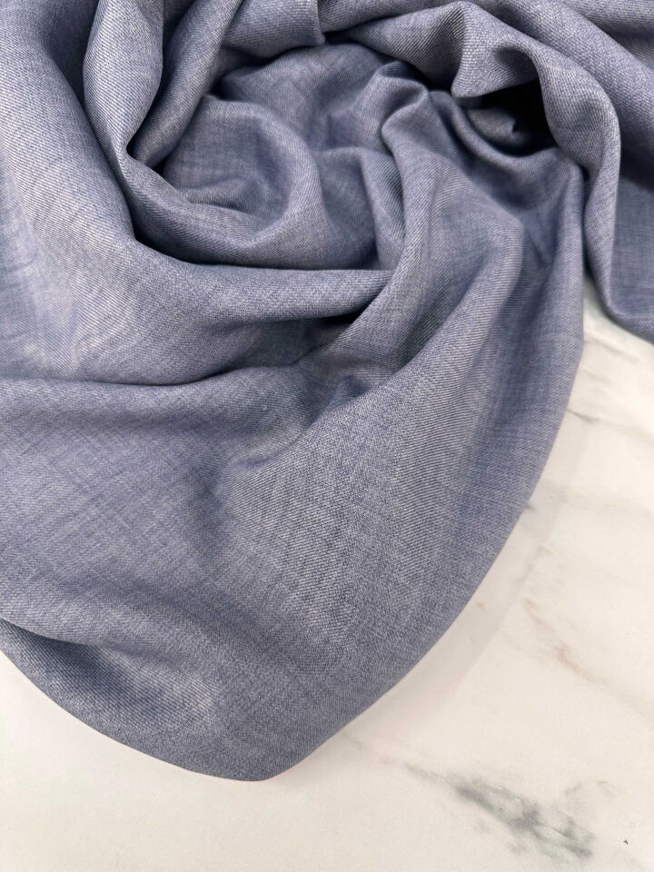 Gri Sofya Keten Elbise Etek Pantolon Abaya