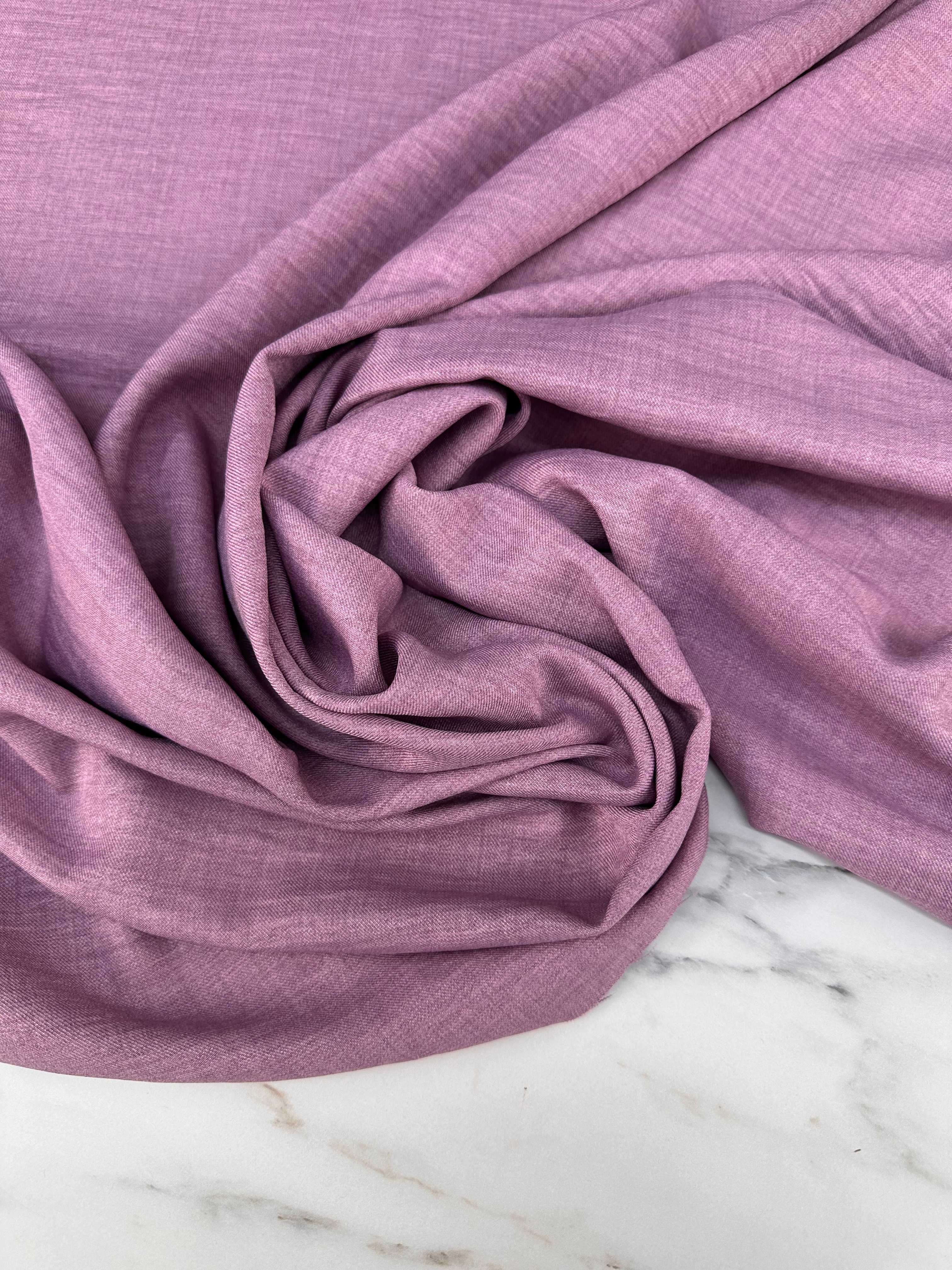 Gül Rengi Sofya Keten Elbise Etek Pantolon Abaya