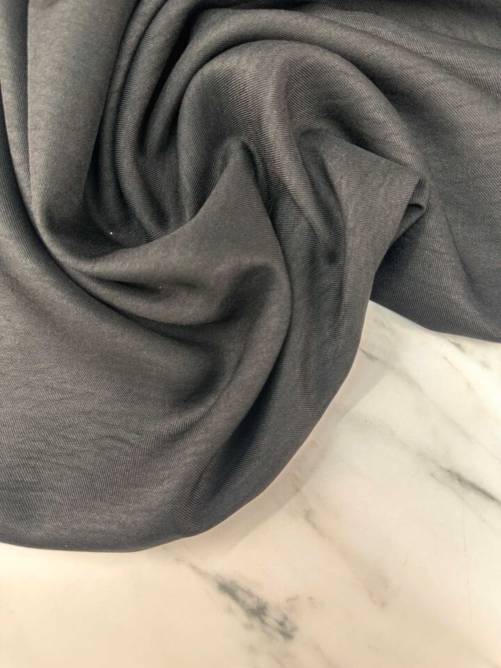 Siyah Sofya Keten Elbise Etek Pantolon Abaya