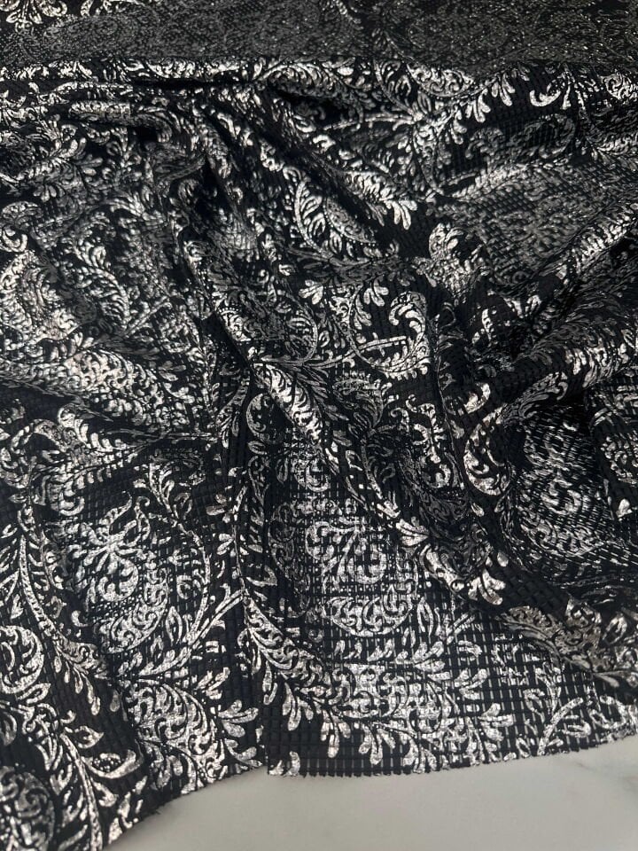 Fantazi Ürün Gümüş Kablama File Elbise Etek Yelek Hırka