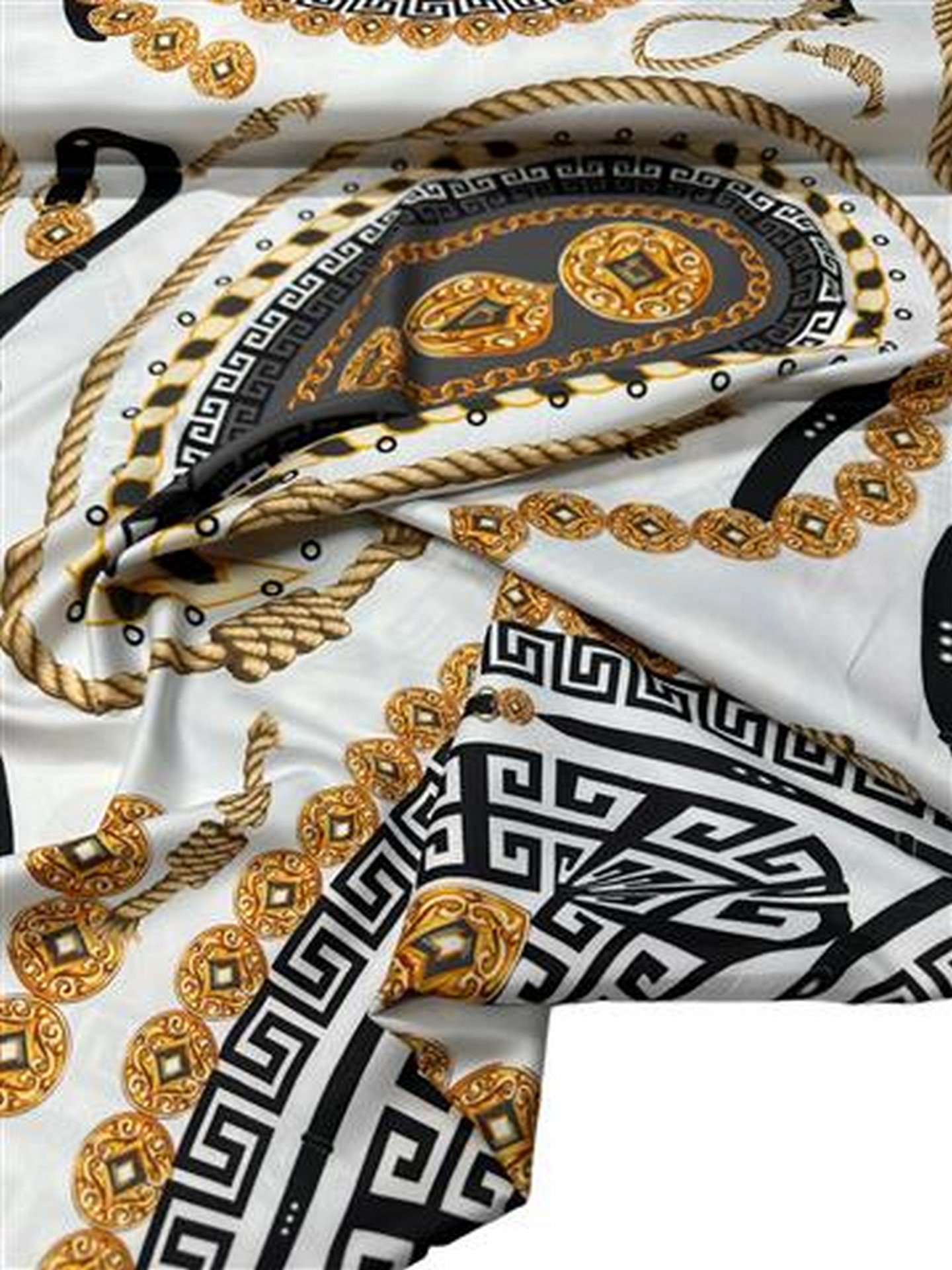 İp Desen Elbiselik Gömleklik Krep Kumaş