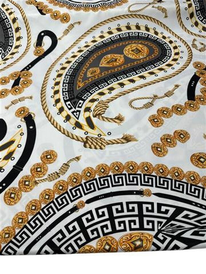 İp Desen Elbiselik Gömleklik Krep Kumaş