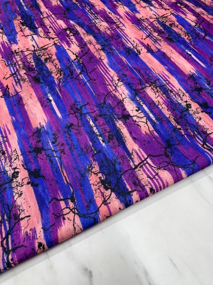 Dize Desen Elbiselik Pantolonluk Keten Kumaş