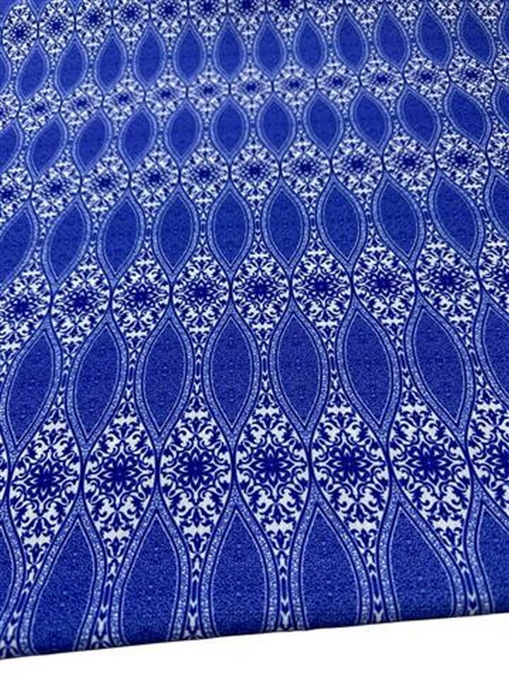 Özbek Desen Elbiselik Gömleklik Krep Kumaş