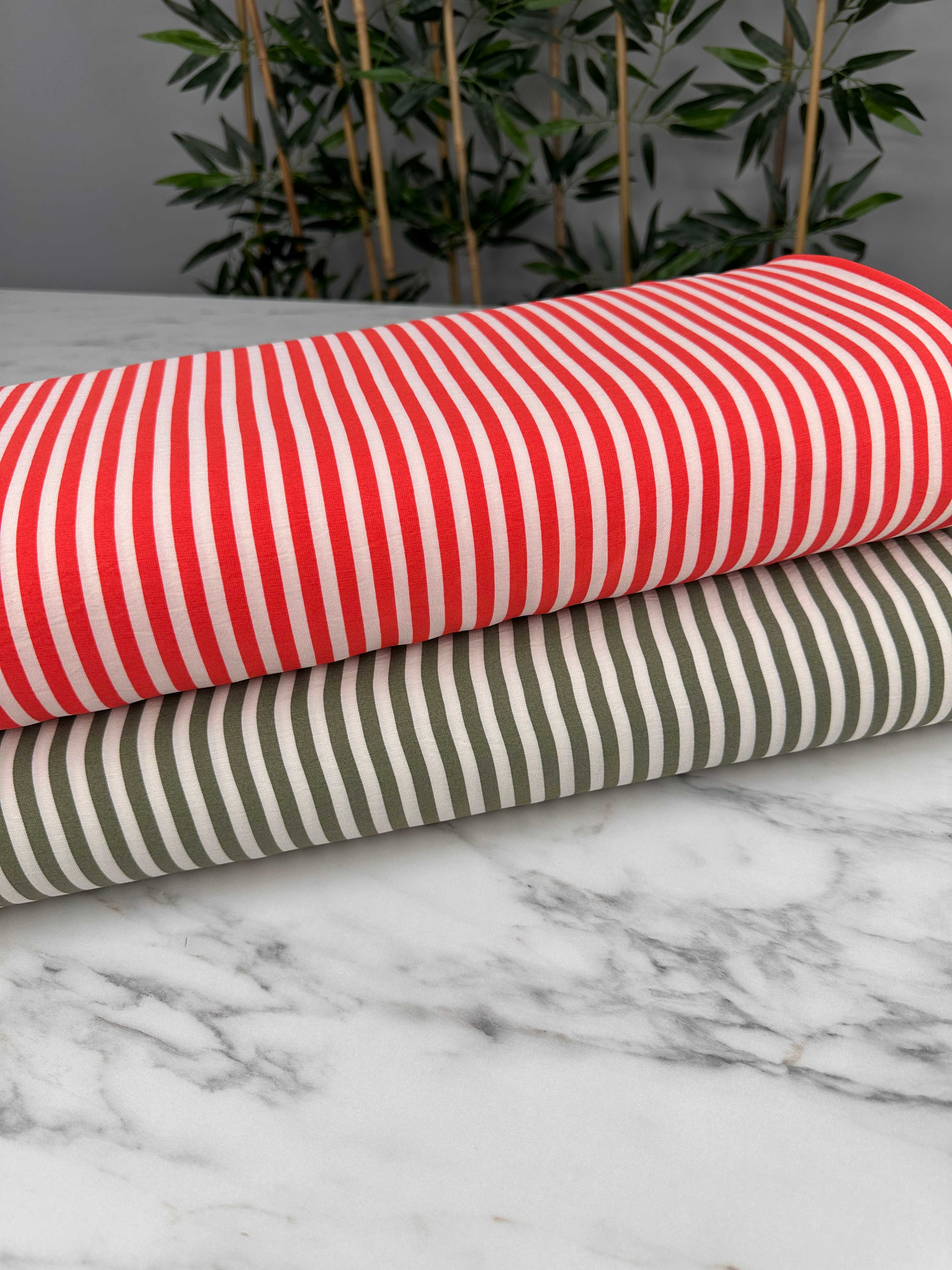 Boyuna Çizgili Yüzde Yüz Pamuklu Elbise Gömlek Tunik