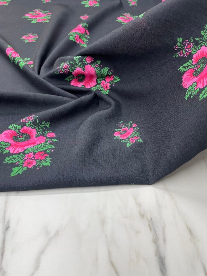 Pera Çiçegi Elbiselik Pantolonluk Keten Kumaş