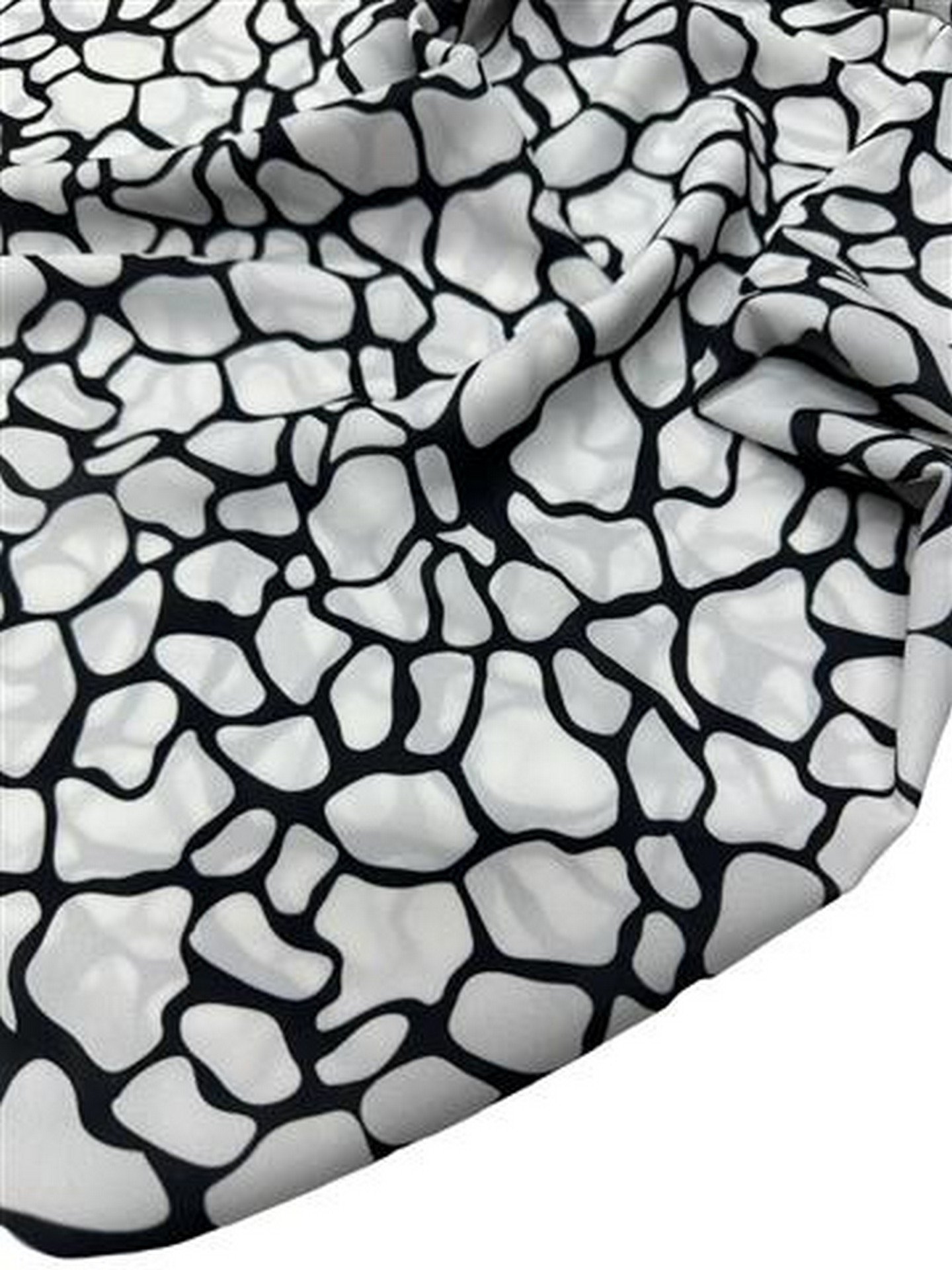 Mermer Desen Elbiselik Gömleklik Krep Kumaş