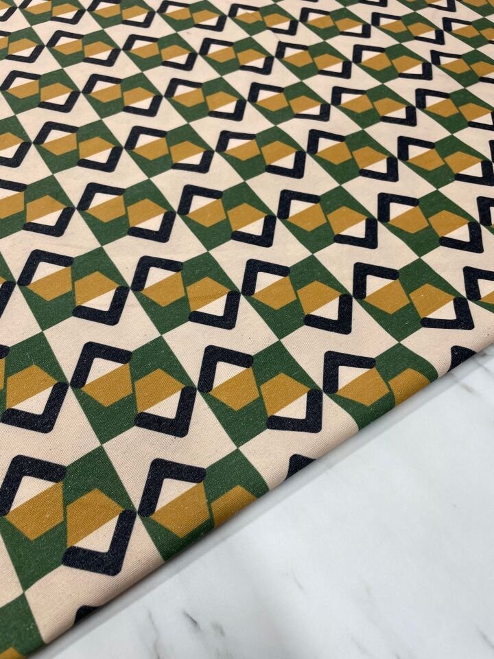 Vira Desen Elbiselik Pantolonluk Keten Kumaş