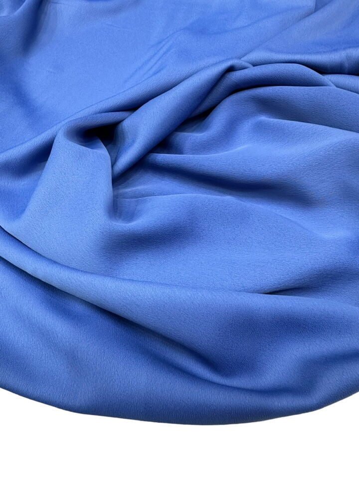 Mavi Elbiselik Safira Kumaş