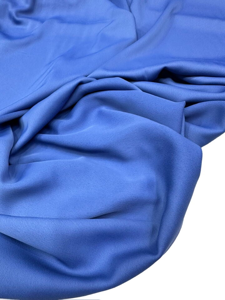 Mavi Elbiselik Safira Kumaş