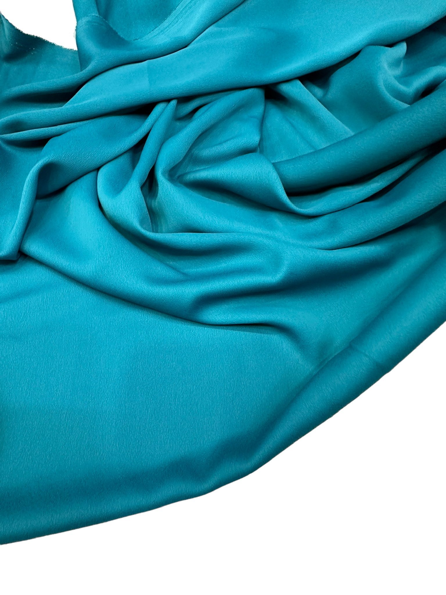 Petrol Yeşili Elbiselik Safira Kumaş