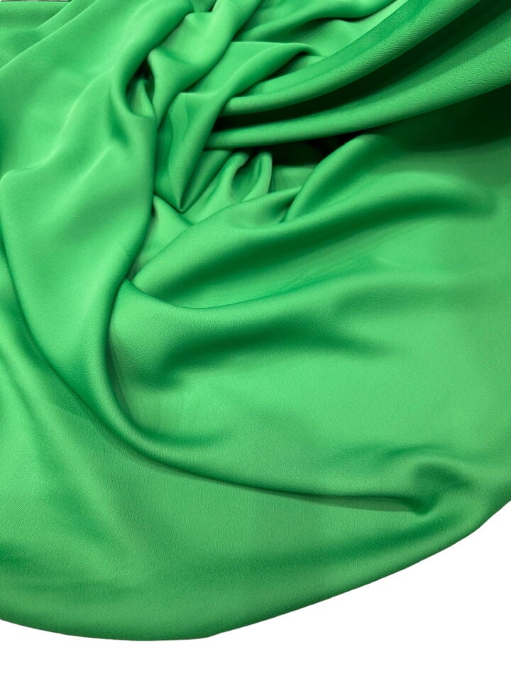 Yeşil Elbiselik Safira Kumaş