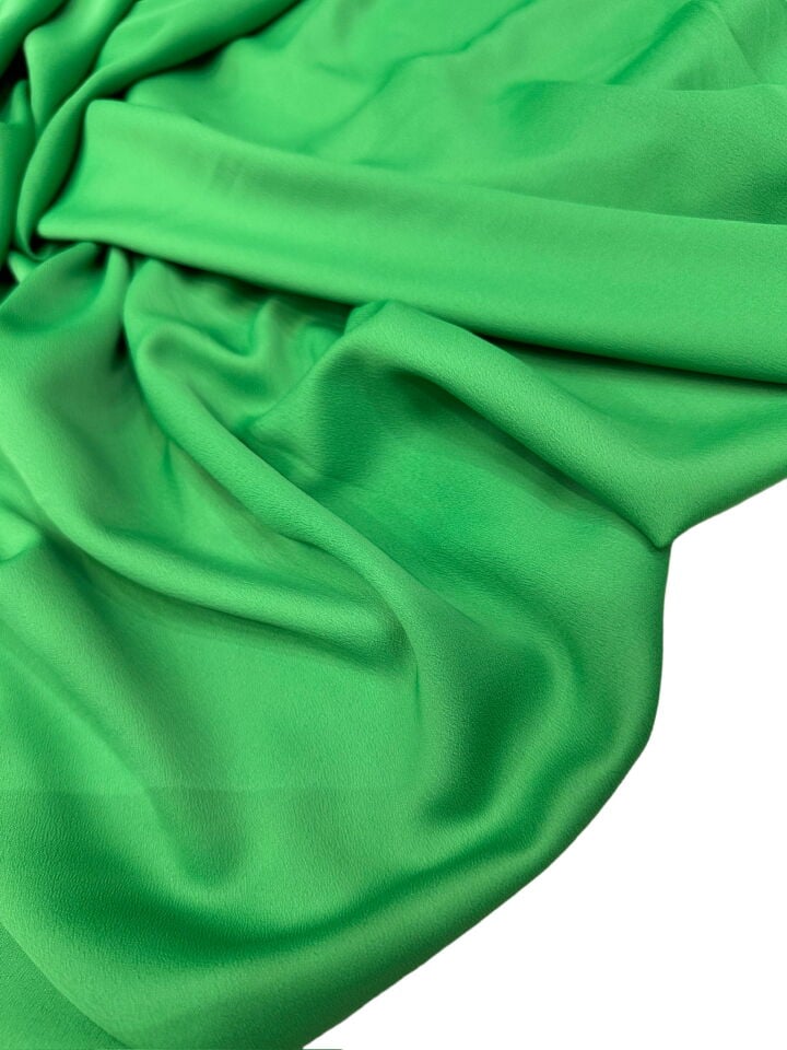 Yeşil Elbiselik Safira Kumaş