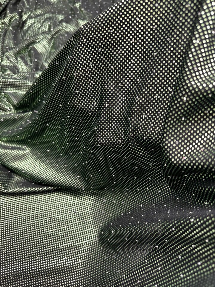 Fantazi Ürün Simli Taşlı Likralı Elbise Abaya Şalvar