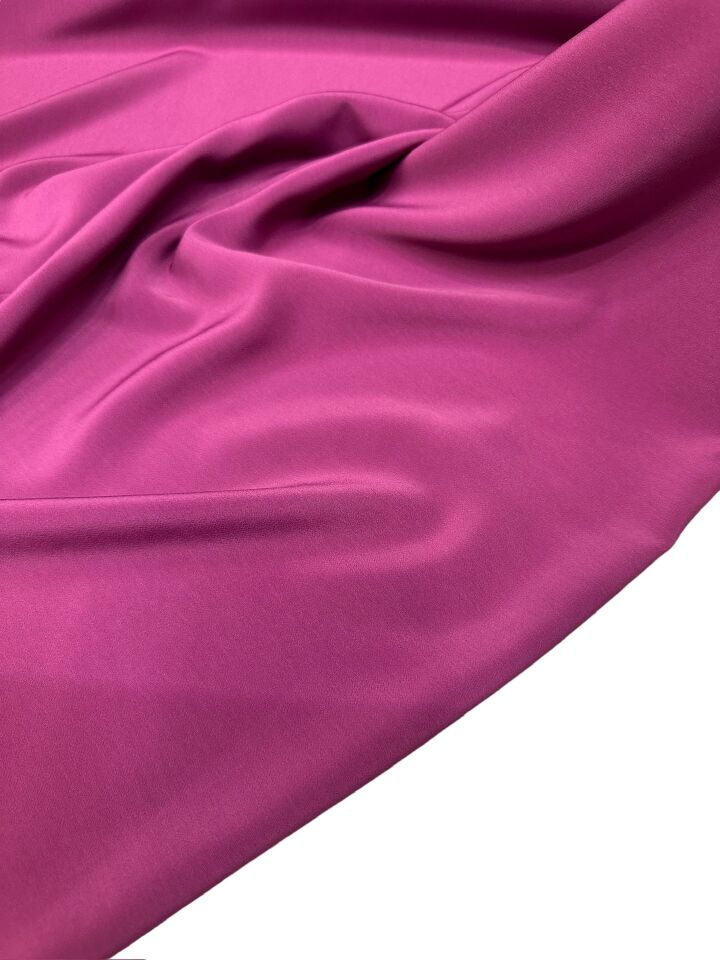 Acık Vişne Rengi Elbiselik Pantolonluk Gömleklik Krep Kumaş