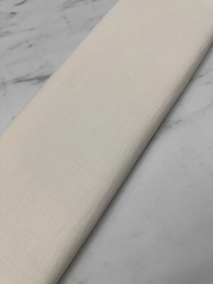 Krem Çift Kat Müslim Elbise Etek Pantolon Tunik