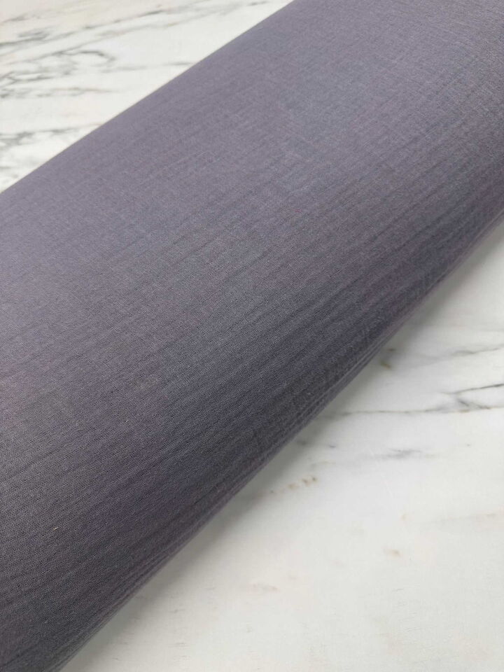 Füme Renk Çift Kat Müslüm Elbise Etek Pantolon Tunik