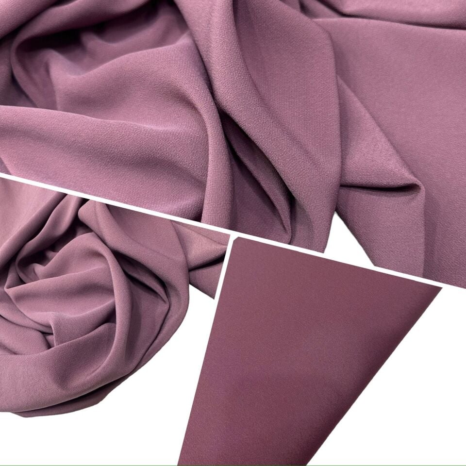 Gül Kurusu Elbiselik Gömleklik Pantolonluk Krep Kumaş