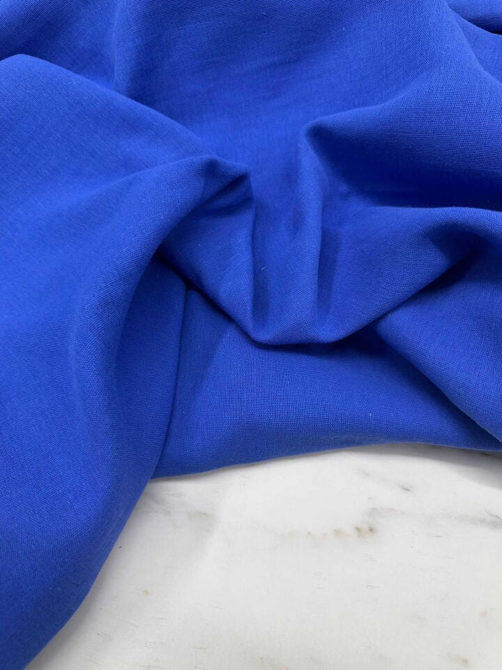 Mavi Çift Kat Müslüm Elbise Etek Pantollon Tunik