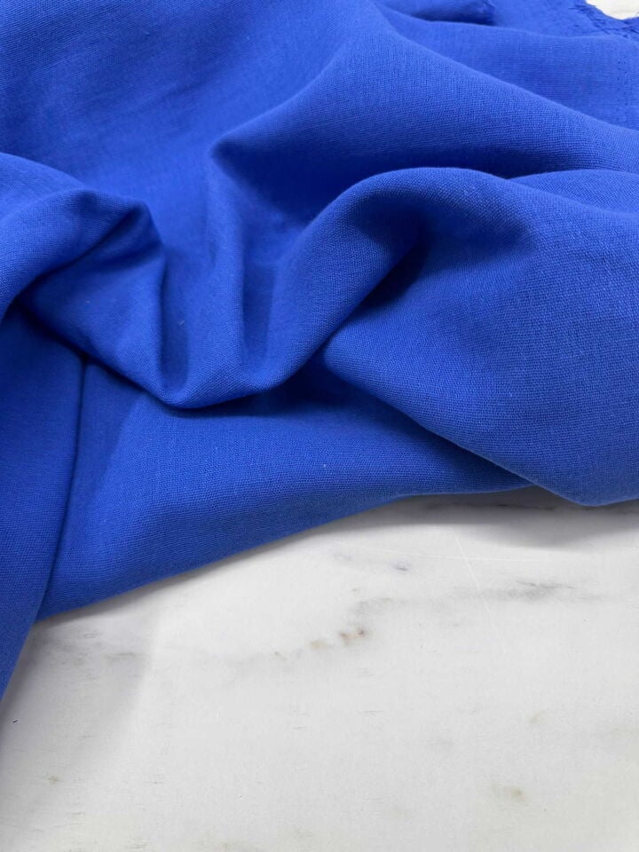 Mavi Çift Kat Müslüm Elbise Etek Pantollon Tunik