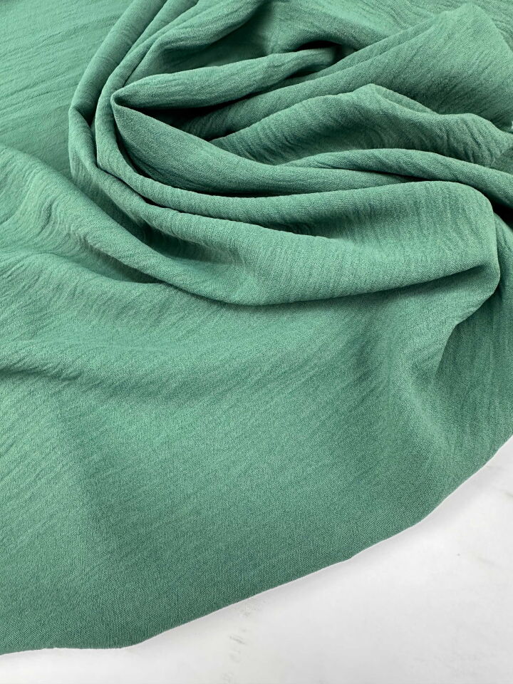 Yeşil Ayrobin Krep Elbise Etek Pantolon Abaya