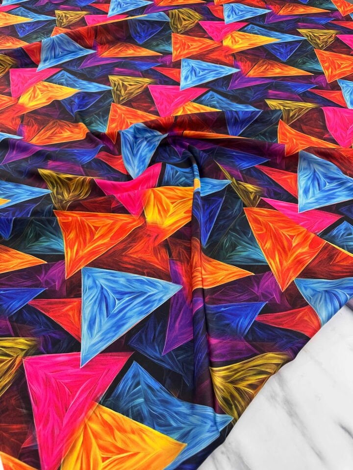 Desenli İpek Saten Kumaş Elbise Elbise Etek Gömlek Şalvar