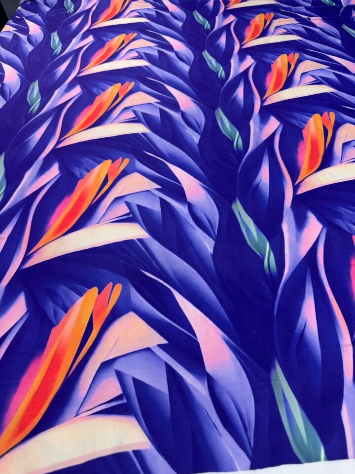 Desenli Likralı Pero Elbise Etek Şalvar Mayo Bikini Olarak Kullanabilirsiniz