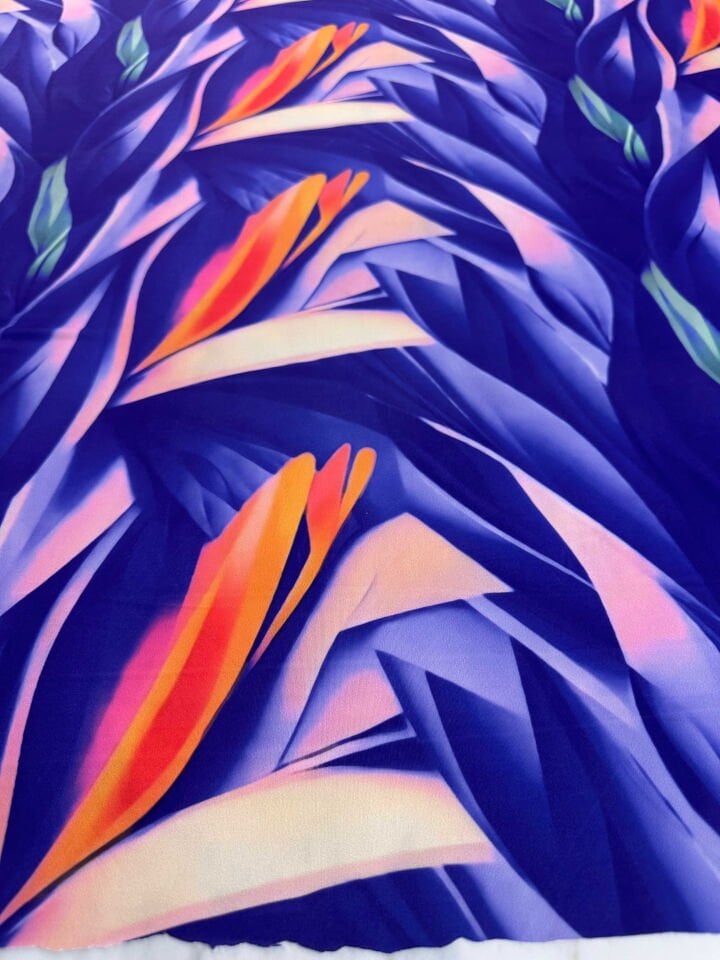 Desenli Likralı Pero Elbise Etek Şalvar Mayo Bikini Olarak Kullanabilirsiniz